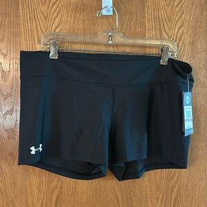 Under Armour black compression shorts